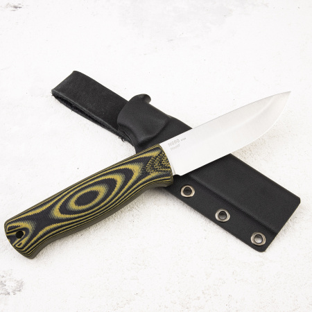 Нож OWL Hoot F, N690 Cryo, G10 Black-Yellow, Kydex Classic - купить в интернет-магазине Blademan
