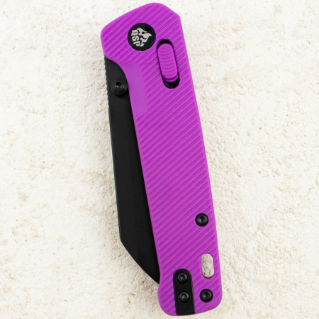 Нож QSP Penguin V2 Glyde Lock, Black, 14C28N, FRN Purple Handle, QS130GL-E2 Нож QSP Penguin V2 Glyde Lock, Black, 14C28N, FRN Purple Handle, QS130GL-E2