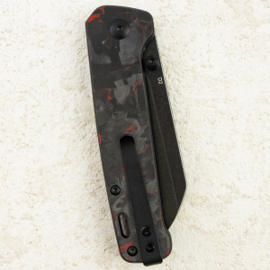 Нож QSP Penguin V2, Black Stonewashed, D2, G10 Black/Red, QS130-F2 Нож QSP Penguin V2, Black Stonewashed, D2, G10 Black/Red, QS130-F2