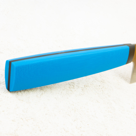 Нож мини-шеф OWL CH160 F, Cromax Cryo, G10 Blue