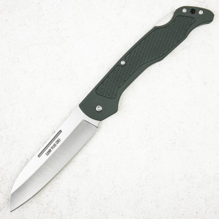 Нож Ontario Camp Plus Chef Knife, 43001, Stainless, Green