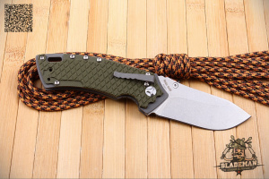 Нож Kizer KI3411, S35VN, G10 Olive - складной туристические ножи из стали