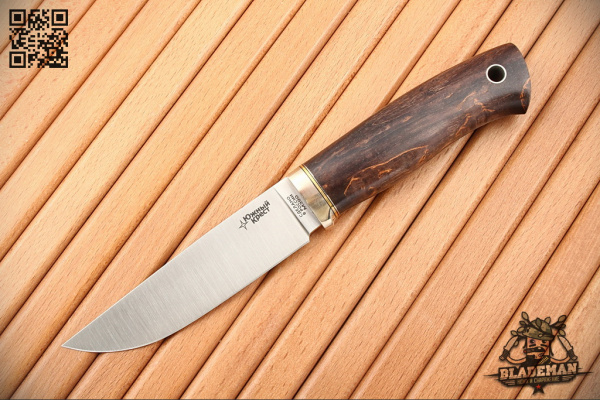 Южный Крест - Гризли, Карельская береза Кофе, M390 - купить в интернет-магазине Blademan