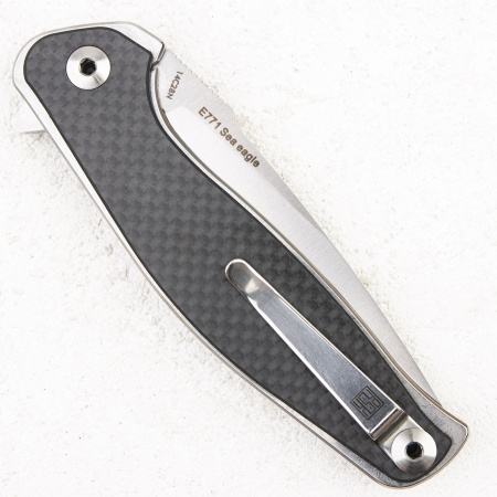 Нож Realsteel E771 Sea Eagle, 14C28N, Carbon  - купить в интернет-магазине Blademan