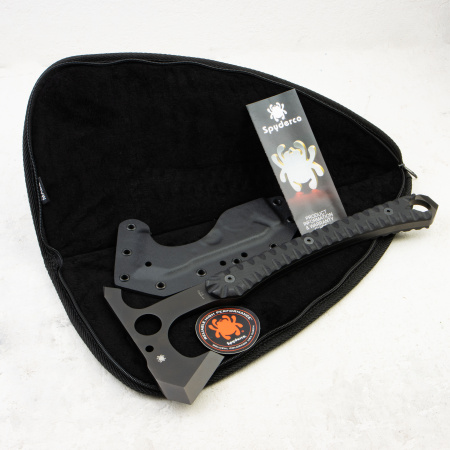 Топор Spyderco Warrior Hawk, D2, G10 Black, H03