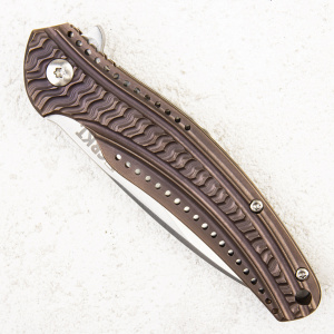 Нож CRKT Ripple 2, Acuto 440, 420J2 Bronze, K401BXP Нож CRKT Ripple 2, Acuto 440, 420J2 Bronze, K401BXP