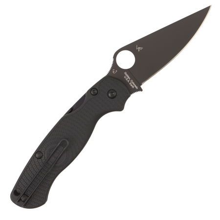 Нож Spyderco Para Military 2, CTS BD1N, FRN Black Handle, C81PBBK2