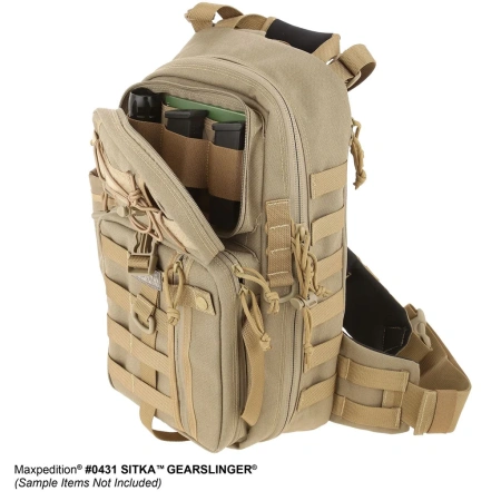 Тактический рюкзак MAXPEDITION Sitka Gearslinger 15L, Khaki, 0431K Тактический рюкзак MAXPEDITION Sitka Gearslinger 15L, Khaki, 0431K