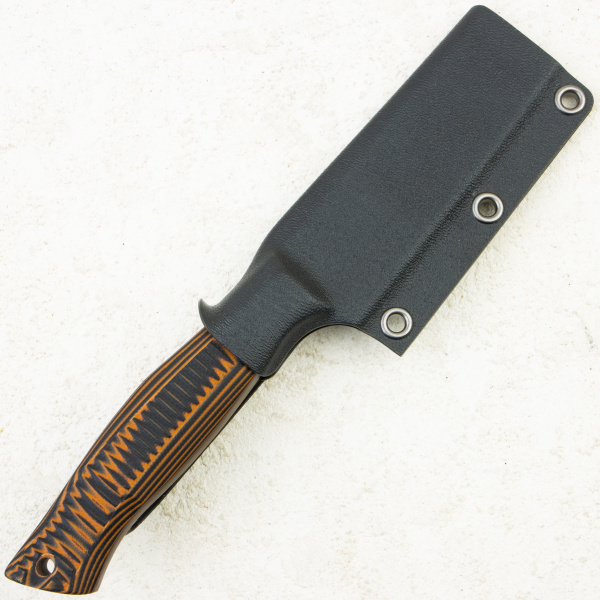 Нож OWL Canadian S F, N690 Cryo, G10 Black/Orange, Kydex