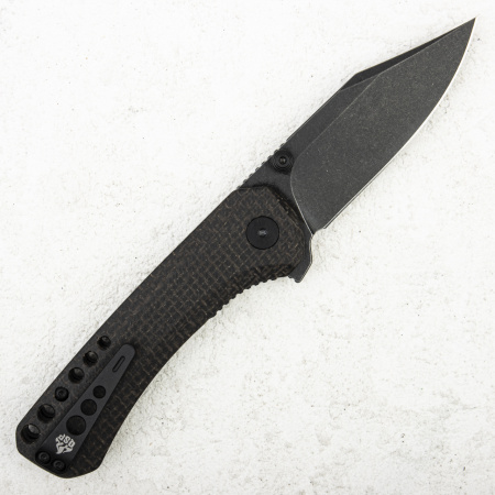 Нож QSP Kestrel, 14C28N Black, Micarta Dark Brown Нож QSP Kestrel, 14C28N Black, Micarta Dark Brown - купить в интернет-магазине Blademan