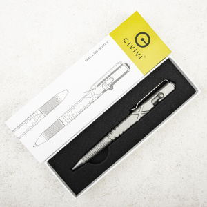 Тактическая ручка CIVIVI C-Quill, Aluminum Gray, CP-01A Тактическая ручка CIVIVI C-Quill, Aluminum Gray, CP-01A