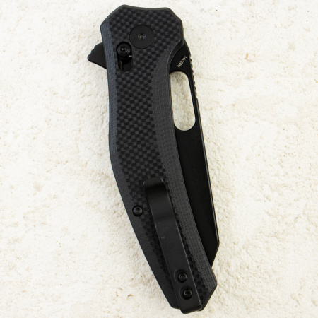 Нож QSP Emu, Black 14C28N, Coarse G10 Black, QS164-C2 Нож QSP Emu, Black 14C28N, Coarse G10 Black, QS164-C2