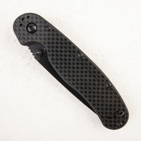 Нож Ontario Rat 2, AUS-8, Black, Black Carbon, 8838 Нож Ontario Rat 2, AUS-8, Black, Black Carbon, 8838 - купить в интернет-магазине Blademan