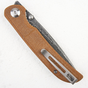 Нож CIVIVI Imperium, Damascus, Micarta Brown, C2107DS-1 Нож CIVIVI Imperium, Damascus, Micarta Brown, C2107DS-1