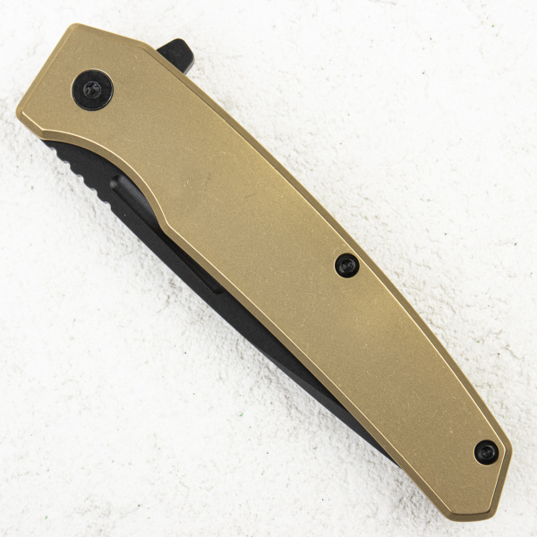Нож Ontario Ti 22 Equinox, S35VN Tanto, Titanium Bronze, 09805