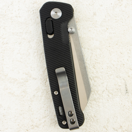 Нож QSP Penguin V2 Glyde Lock, Stonewash-Satin, 14C28N, FRN Black Handle, QS130GL-A1 Нож QSP Penguin V2 Glyde Lock, Stonewash-Satin, 14C28N, FRN Black Handle, QS130GL-A1