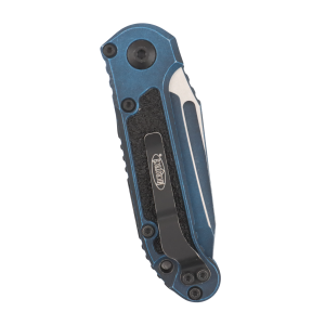 Нож Microtech L.U.D.T. Gen III, Weathered Blue Apocalyptic, M390, Aluminum Weathered Blue, 1136-1 WBL