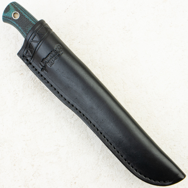 Нож Южный Крест Рыбацкий М, VG-10, Micarta Black/Blue Handle, 214
