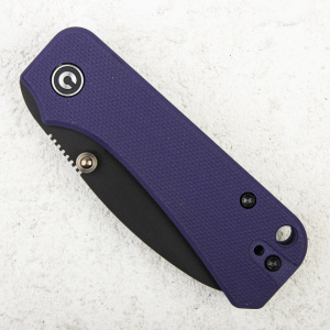 Нож CIVIVI Baby Banter, Nitro-V Black, G10 Purple - складной туристические ножи из стали Нож CIVIVI Baby Banter, Nitro-V Black, G10 Purple - складной туристические ножи из стали