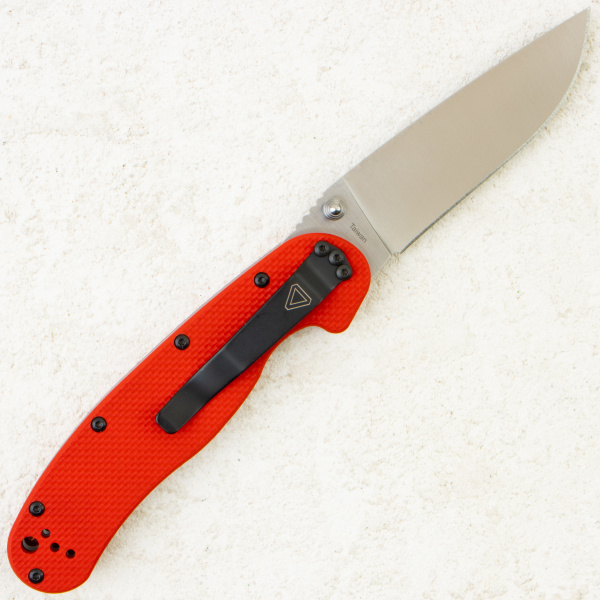 Нож Ontario Red RAT 1, S35VN, Satin, Red G10, 8864