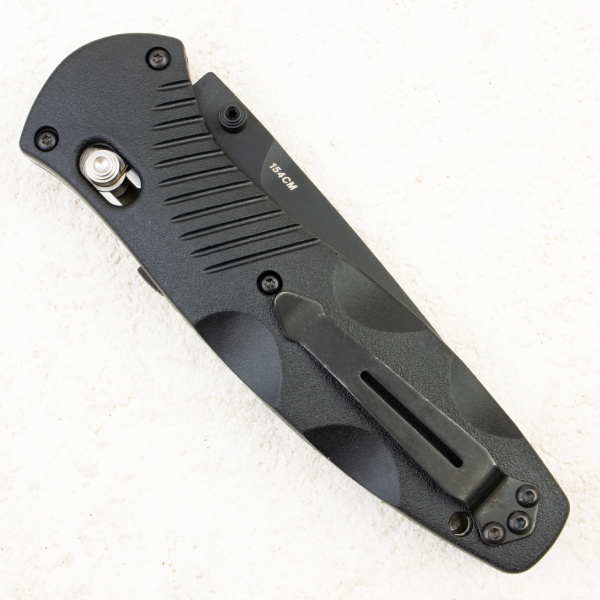 Нож Benchmade Barrage, 580BK, 154CM, Black Valox Handle