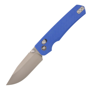 Нож Remette Aurora, 14C28N, G10 Blue Handle, AURA-G3