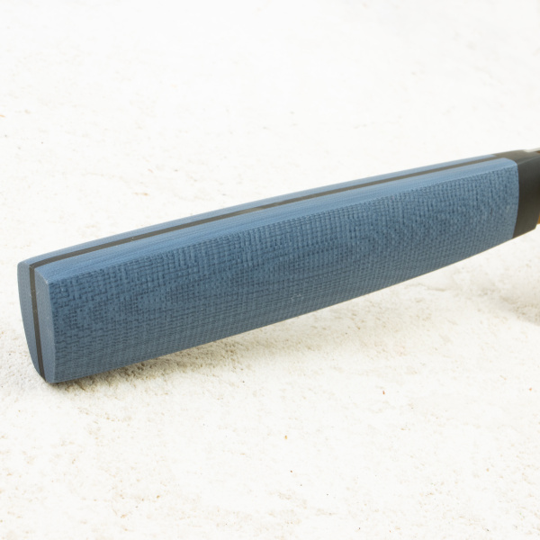 Нож большой сантоку OWL SA180 F, N690 Cryo, G10 Navy Blue, (Эксклюзивный цвет)