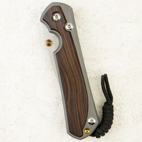 Нож Chris Reeve Large Sebenza 31 Inlay, CPM MagnaCut, Titanium/Macassar Ebony Handle, L31-1116