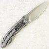 Нож WE Knife Winsome, Satin, M390, Gray Titanium/Carbon Fiber Handle, WE23092-2 Нож WE Knife Winsome, Satin, M390, Gray Titanium/Carbon Fiber Handle, WE23092-2