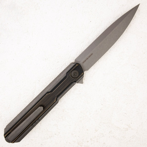 Нож WE Knife Peer, 20CV, 6AL4V Titanium/Brass Gray-Black - складной туристические ножи из стали Нож WE Knife Peer, 20CV, 6AL4V Titanium/Brass Gray-Black - складной туристические ножи из стали