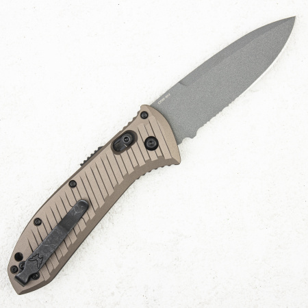 Нож Benchmade Presidio 2, 5700SGY-1, CPM M4, Aluminum Burnt Bronze - купить в интернет-магазине Blademan