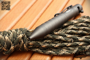 Тактическая ручка Boker Plus K.I.D. cal .50 Titanium Grey - купить в интернет-магазине Blademan