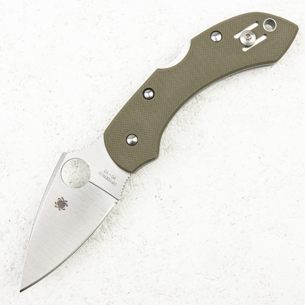 Нож Spyderco Dragonfly, VG-10, G10 FOLIAGE GREEN, C28GPFG