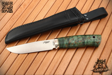 Южный Крест - Компаньон, Карельская береза Малахит, M390 - купить в интернет-магазине Blademan