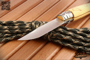 Нож Opinel №7 Nature, Нержавеющая сталь, Самшит, Гравировка сердца - купить в интернет-магазине Blademan