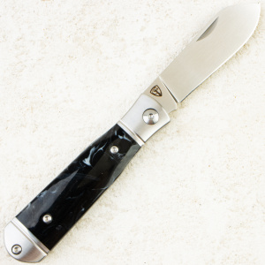 Нож QSP Jumping Jack, Satin, 14C28N, Resin Black/White Handle, QS167-C Нож QSP Jumping Jack, Satin, 14C28N, Resin Black/White Handle, QS167-C