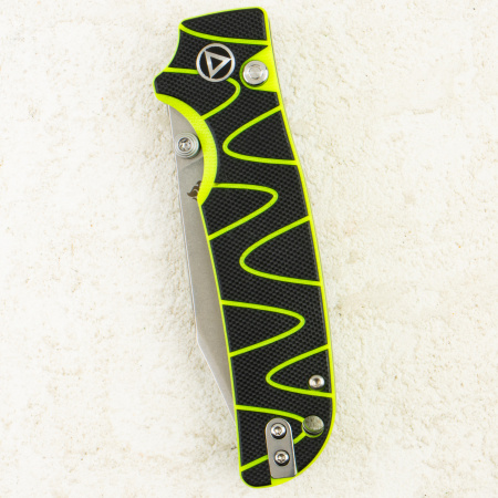 Нож QSP Kali, Stonewashed 14C28N, G10 Black/Neon, QS159-C1 Нож QSP Kali, Stonewashed 14C28N, G10 Black/Neon, QS159-C1