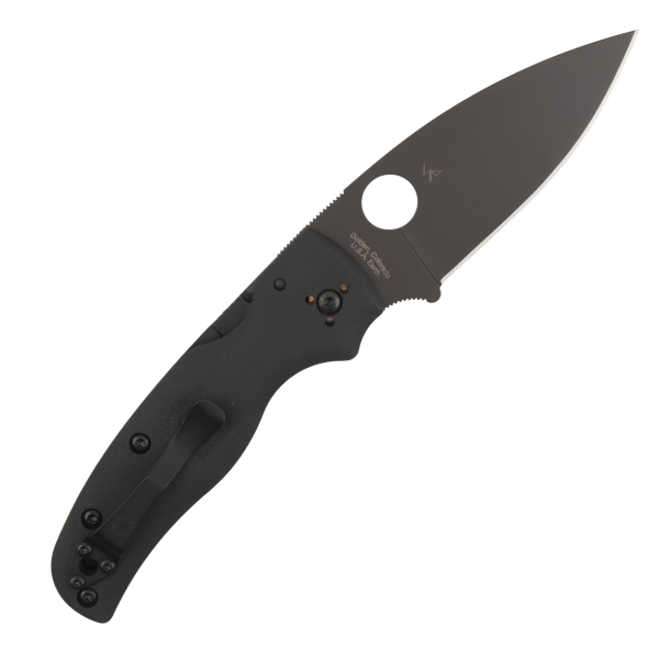 Нож Spyderco Shaman, CTS BD1N, FRN Black Handle, C229PBBK