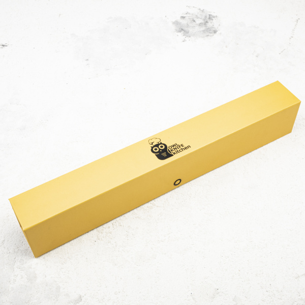 Нож мини шеф OWL CH160 F, M390 Cryo, G10 Yellow - купить в интернет-магазине Blademan