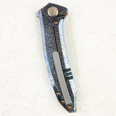 Нож WE Knife Acuminal, Bead Blasted Vanax, Titanium Flamed Handle, WE23070-4 Нож WE Knife Acuminal, Bead Blasted Vanax, Titanium Flamed Handle, WE23070-4
