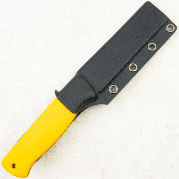 Нож OWL Hoot F, N690 Cryo, G10 Yellow, Kydex
