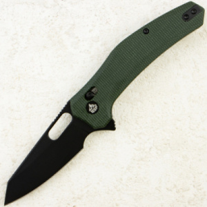 Нож QSP Emu, Black 14C28N, Micarta Green, QS164-B2 Нож QSP Emu, Black 14C28N, Micarta Green, QS164-B2