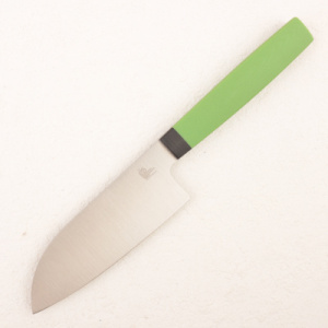 Нож мини Сантоку OWL SA110, N690 Cryo, G10 Green Handle