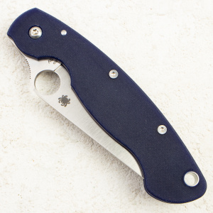 Нож Spyderco Military, CPM S110V, G10 Dark Blue, C36GPDBL Нож Spyderco Military, CPM S110V, G10 Dark Blue, C36GPDBL