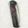 Нож WE Knife Sylox, Bead Blasted, M390, Titanium Gray/Lava FatCarbon Handle, WE24027-3 Нож WE Knife Sylox, Bead Blasted, M390, Titanium Gray/Lava FatCarbon Handle, WE24027-3