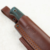 Нож Южный Крест Росомаха, CPR, Convex, Micarta Black/Blue, Насечка, 215 Нож Южный Крест Росомаха, CPR, Convex, Micarta Black/Blue, Насечка, 215