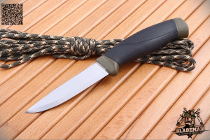 Нож MORA Companion MG, нерж. сталь, хаки - купить в интернет-магазине Blademan