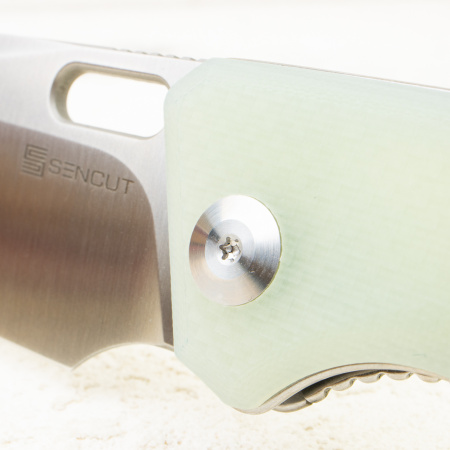 Нож SENCUT GlideStrike Thumb Hole Knife Natural Coarse G10, S23018-2 Нож SENCUT GlideStrike Thumb Hole Knife Natural Coarse G10, S23018-2 - купить в интернет-магазине Blademan