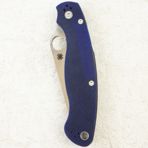 Нож Spyderco Military 2, CPM S110V, G10 Dark Blue Handle, C36GPDBL2 Нож Spyderco Military 2, CPM S110V, G10 Dark Blue Handle, C36GPDBL2