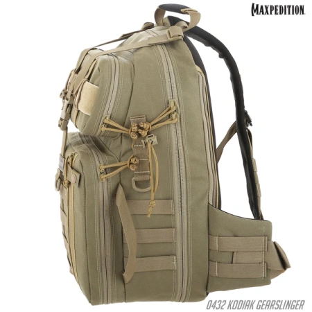 Тактический рюкзак MAXPEDITION Kodiak Gearslinger 22,6L, Khaki, 0432K